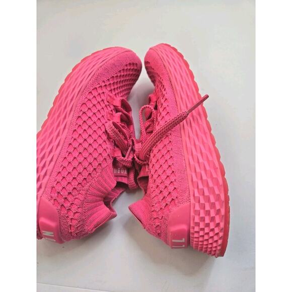 NOBULL Allday Knit Runner EUC Size Mens 7.5 Womens 9 Pink Athletic - Picture 7 of 13